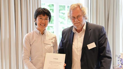 Förderpreis 2022/2023 Dr. Tong Yin Prof. Krieter
